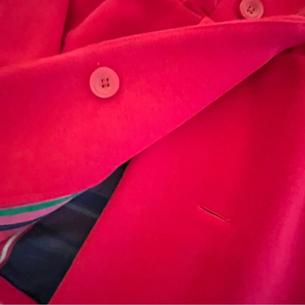 Gymboree Candy Apple Red Dress Peacoat